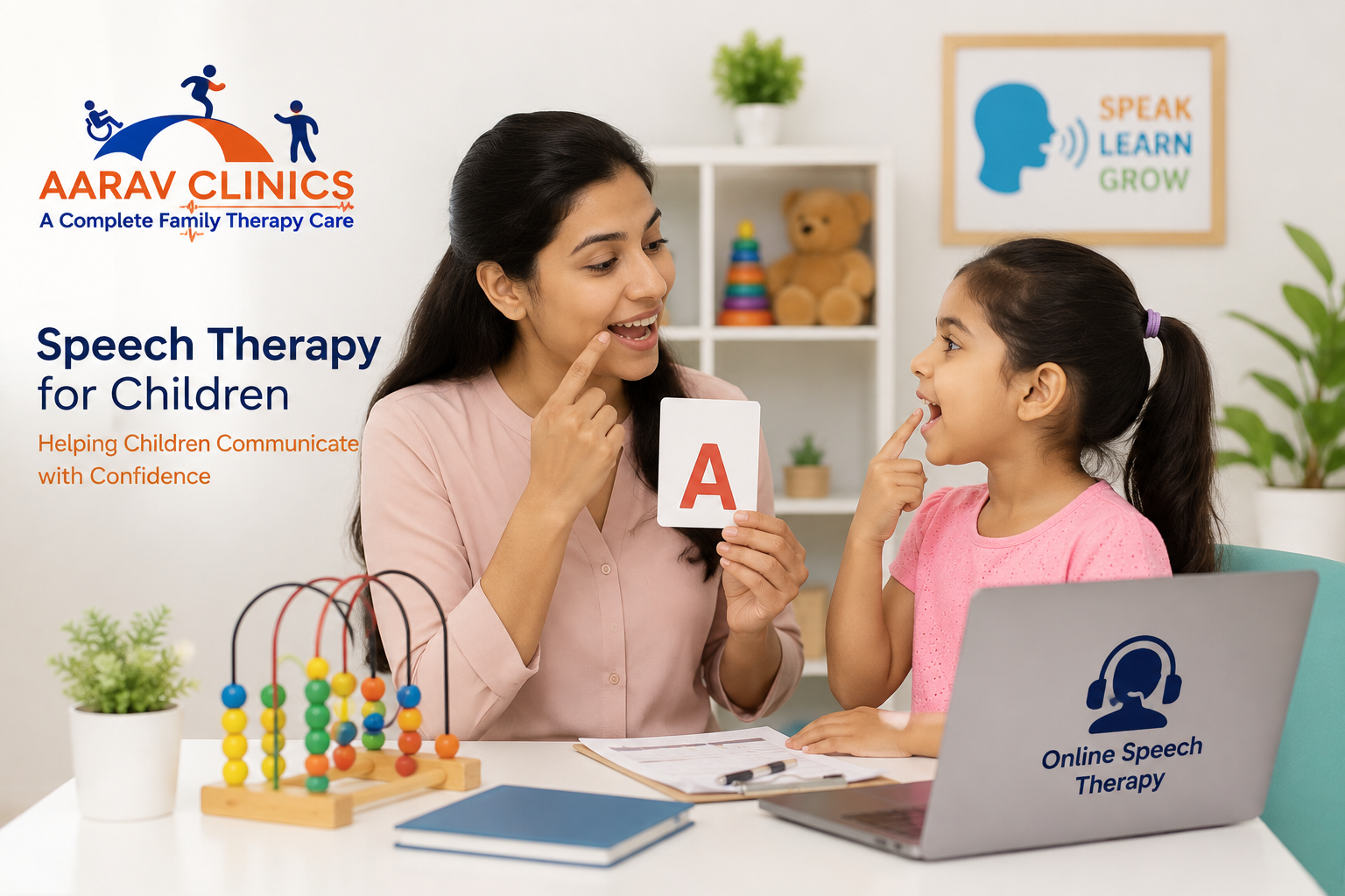 Speech Therapy for Children at Aarav Clinics Hyderabad